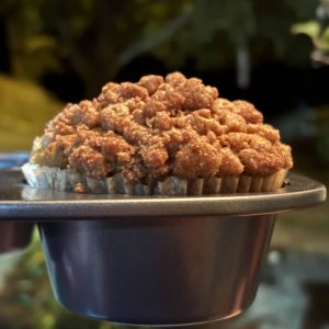 Pumpkin Coffee Cake Muffins - Single Muffin